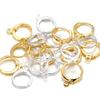 20pcs/lot France Lever Earring Hooks Wire Settings Base Earrings Hoops For DIY Earrings Jewelry Making Finding Supplies Wholesal