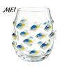 Accessoire de Bar Style Océan Verre à Vin sans Pied Poulpe, Verres à Boire Thème Animal Marin Imprimé 3D, Verrerie en Verre Borosilicaté, pour Cocktails Et Maison Unique