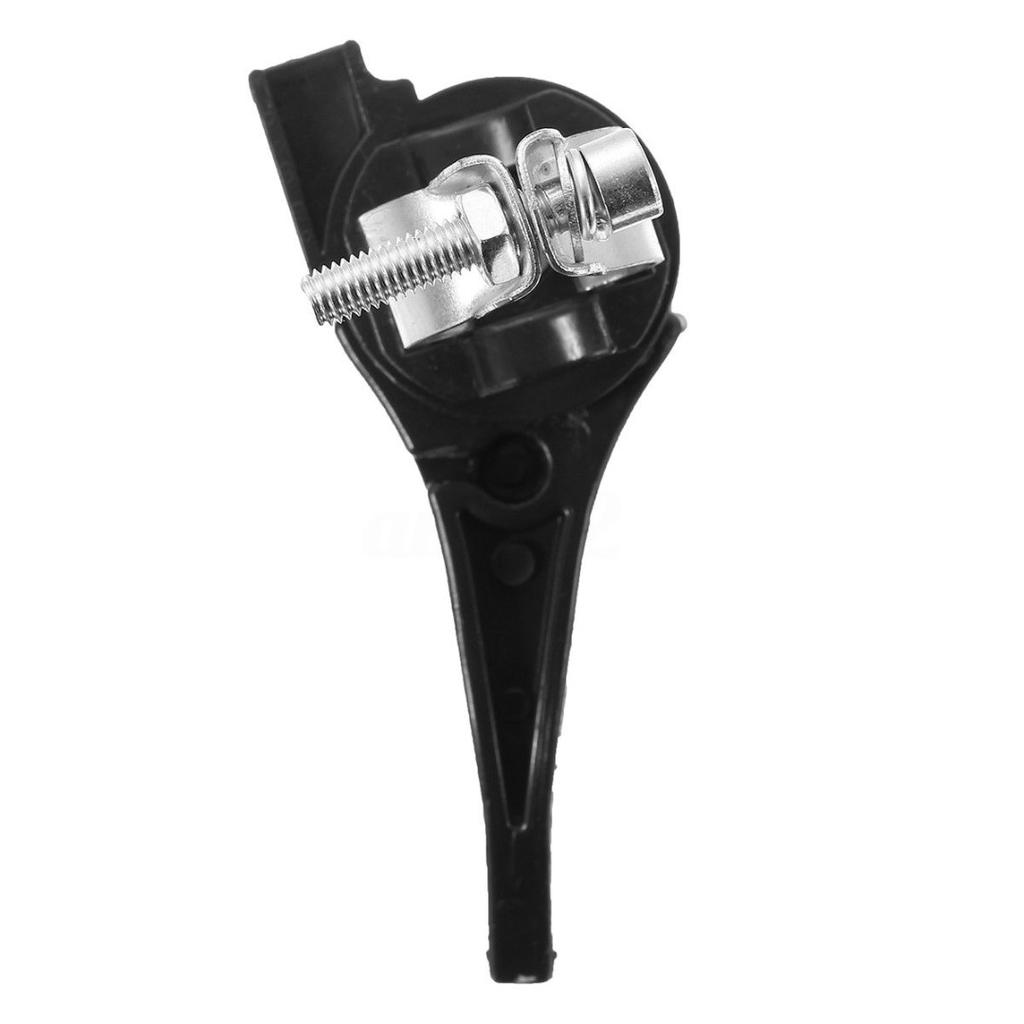 Manetă de accelerație universală neagră pentru mașină de tuns iarba, pentru ghidon de 23 mm - 27 mm