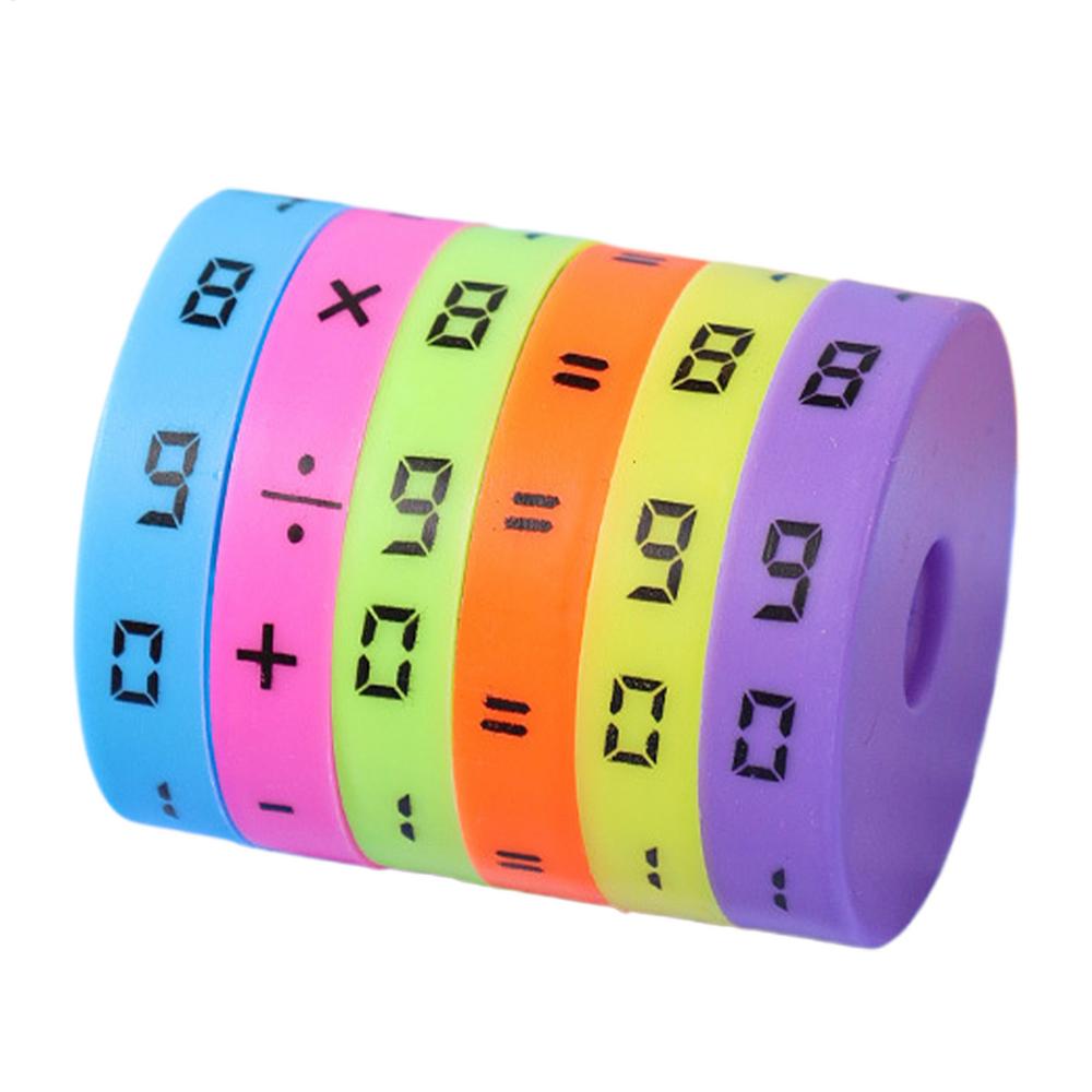 Arithmetic Learning Toy Learning Arithmetic Cube Cylinder Intelligence Math Cubes Toy Colorful Preschool Number Math Game Toys