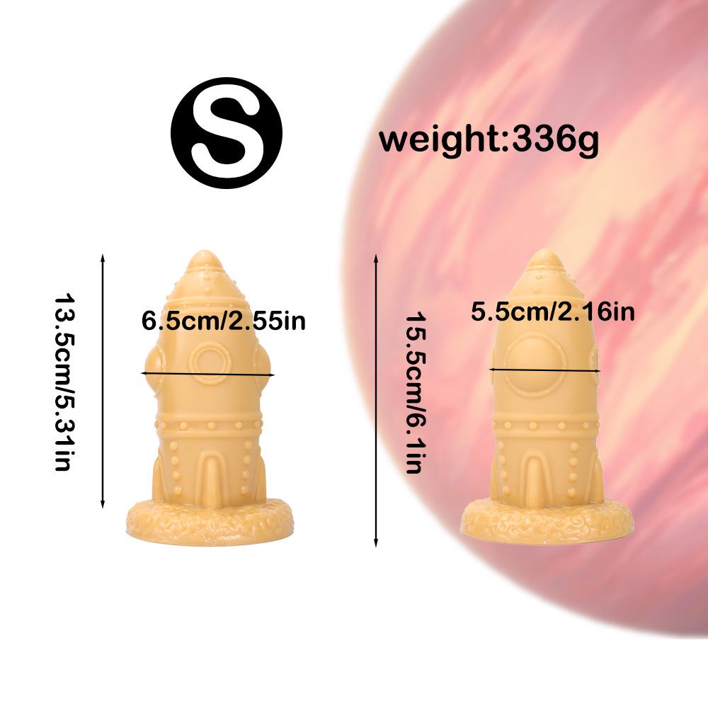 32x12CM Extra Large Thick Rocket Anal & Vaginal Dilator Sex Toy