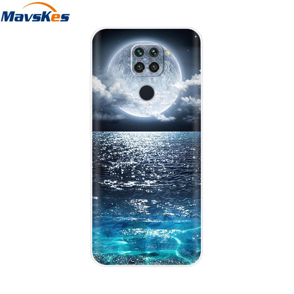 Phone Case For Xiaomi Redmi Note 9 Case 6.53'' Soft Silicone TPU Back Cover for Xiaomi Redmi Note 9 Note9 Case Coque Fundas Para