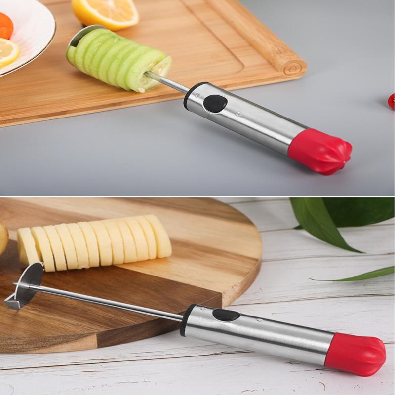 Trapano per verdura e frutta con manico ergonomico antiscivolo Denucleatore Carota