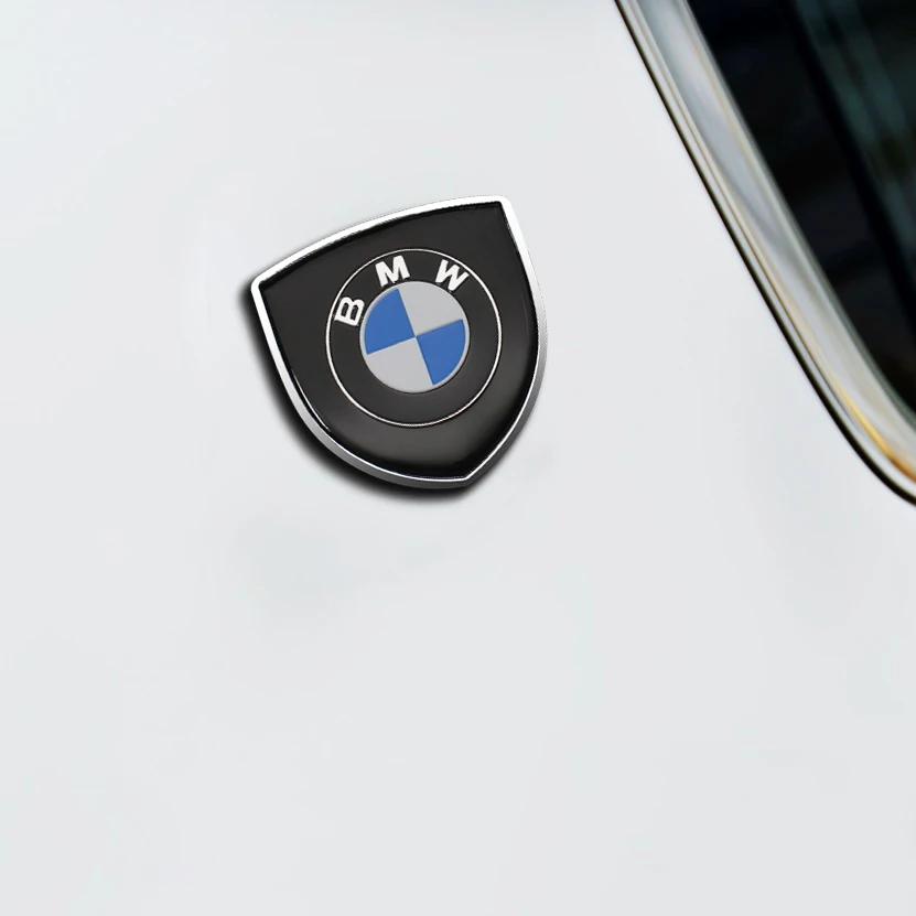 1/2 STUKS Auto Schild Carrosserie Kofferbak Stickers 3D Metalen Embleem Decal Auto Accessoires Voor BMW Performance F10 F20 F30 F40 E92 E91 G20 G30