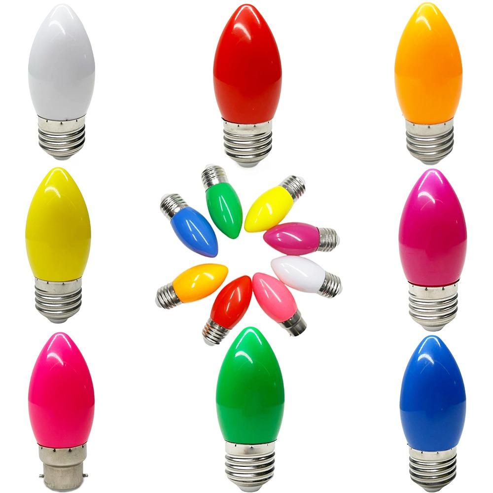 SMD Blubs AC 220V LED Colorful Bulb Pilot Lamp Festive Decoration Lights Home Christmas Lamps