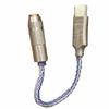 Type C To 3.5mm Headphone Amplifier Audio Decoder IEM AMP Mobile Phone Adapter  for Mobile Phone/PC