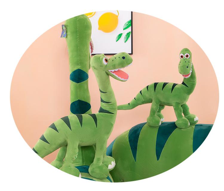 Großes Dinosaurier Plüschtier Kissen - Niedliches Begleitgeschenk für Jungen