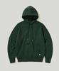 Double Cotton Fleece Hoodie Dark Green
