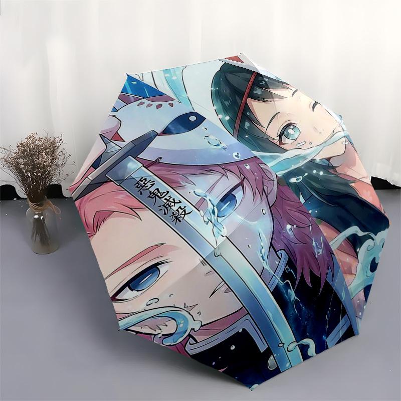 1pc Kaguya-sama: Love is War Outdoor Umbrella - Automatic Opening/Closing, Portable 3-Fold Design with 8-Bone Iron Frame, Perfect Gift for Kaguya-sama
