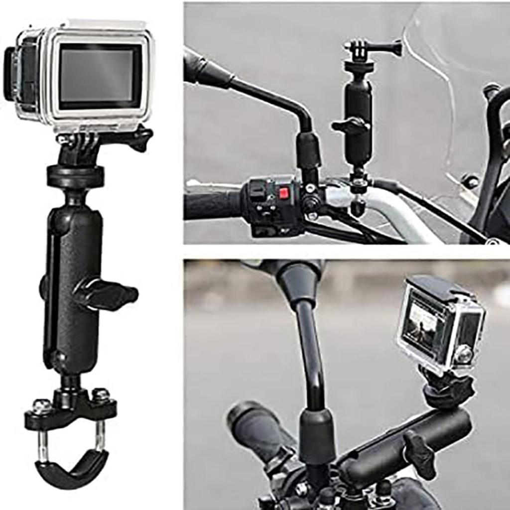 Motorcycle Support Motorcycle Handlebar Mount Bicycle Holder Bracket Sports Camera Support  Moto