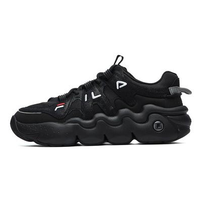 Panini Chaussures de Basket Rétro Basses Décontractées Tendance Polyvalentes Homme sneaker Noir F12M141223FBK