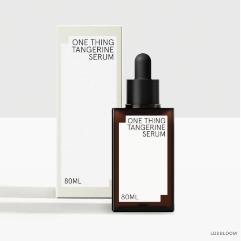 ONE THING Jeju Tangerine Whitening Serum 80ml (+Free gift)