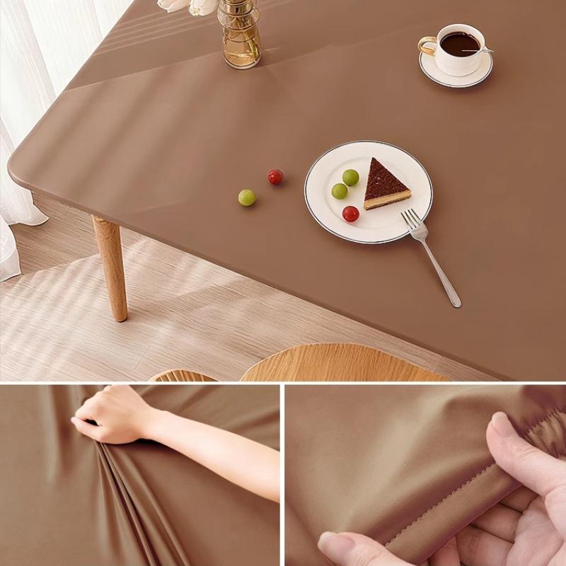 

Прямоугольная настольная защитная накладка Водонепроницаемая и маслостойкая ПУ Протираемая Многоразмерная Всеохватывающая скатерть Стол Письменный стол Журнальный столик Универсальная 60x120cm table use