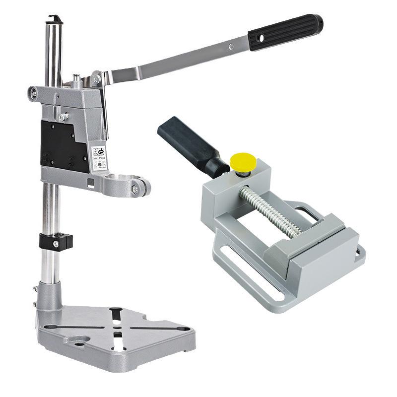 Multi-Function Hand Drill & Angle Grinder Stand for Bench