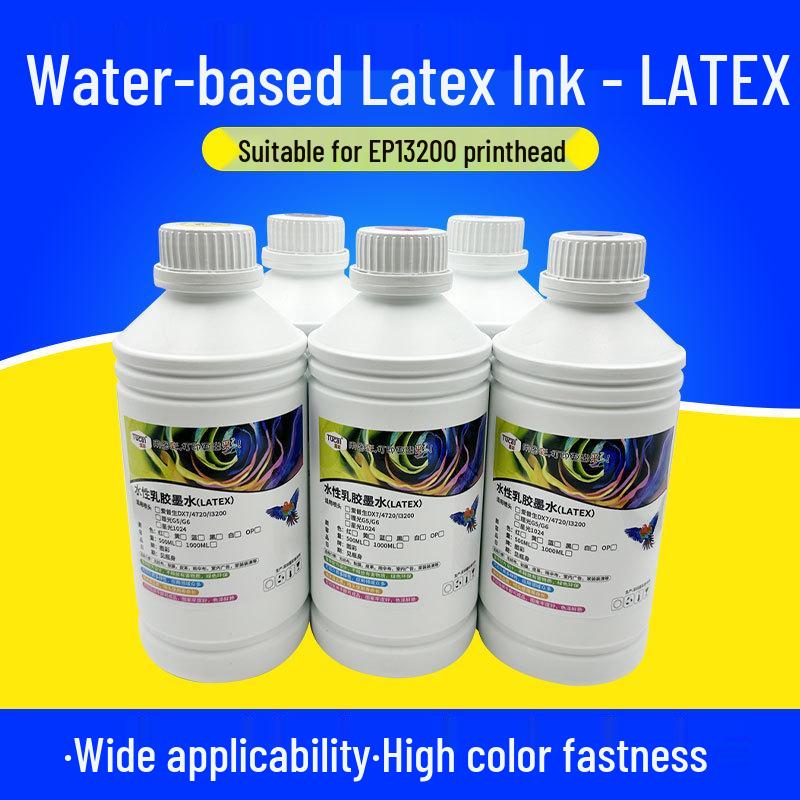 

Eco-friendly Odorless Water-based Latex Carbon Polymer Ink for Leather & Non-woven Wallpaper Red 1000ml