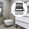A20F-Edelstahl Einbau Toilettenpapierhalter Wand Toilettenpapierhalter, Moderner Stil Toilettenpapierhalter, Einbau Taschentuchrolle