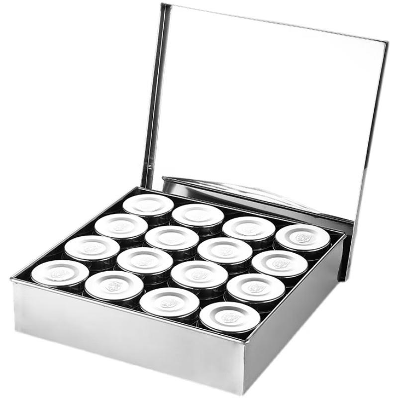 Stainless Steel Food Sample & Storage Container Set