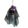 4Pcs Halloween Hanging Ghost Skeleton Flying Ghost Party Props Halloween Haunted House Decorations