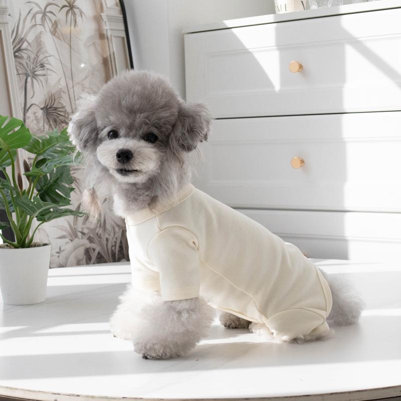 Cotton Dog Pajamas Jumpsuit Boy Girl Dog Clothes Pomeranian Yorkie Bichon Poodle Schnauzer Small Dog Clothing Pet Apparel Winter