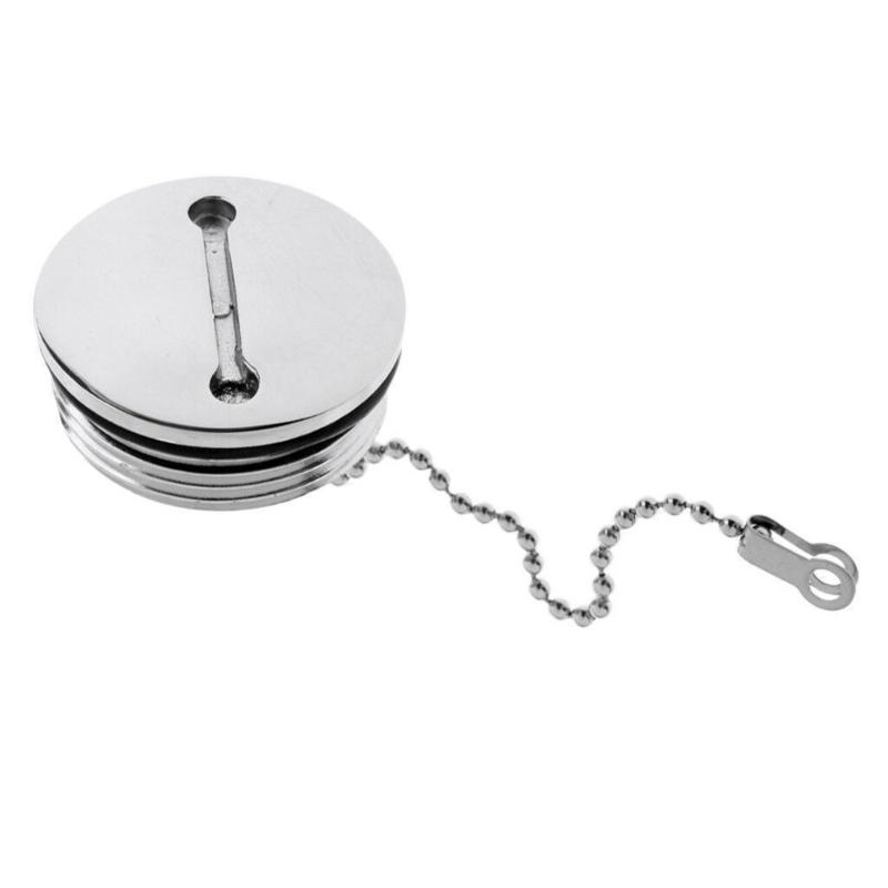 Boat Deck Fuels Fill/Filler with Key Caps 1.5 2 Diesels, Gas , Water Marine Grade 316 StainlessSteel