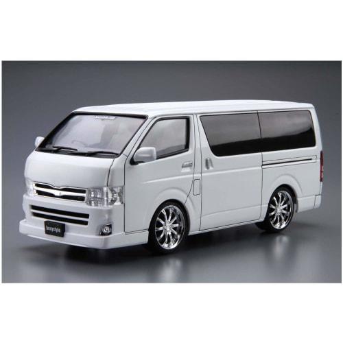 Aoshima Bunka Kyozai 1/24 The Tuned Car Series No. 3 Boxystyle TRH200V Hiace Super GL 2010 (Toyota) Plastic Model