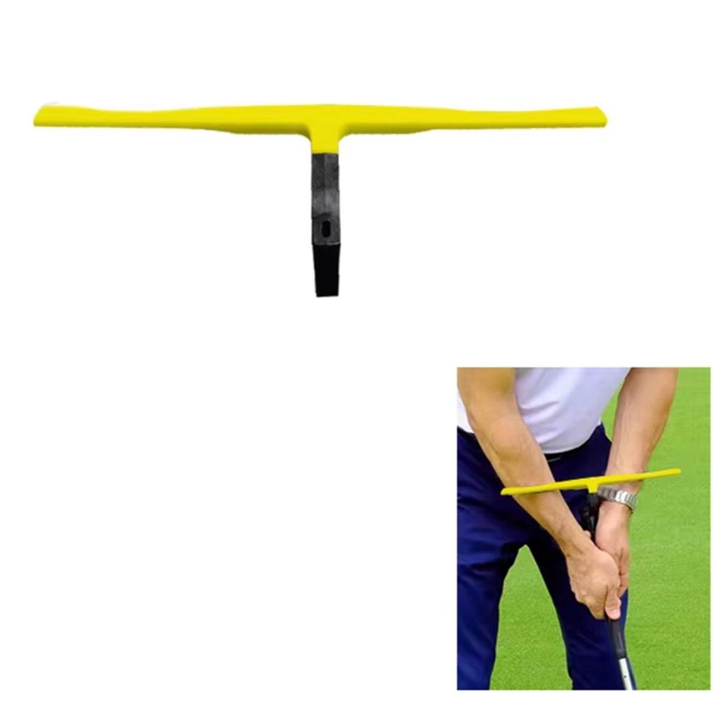 BAAU Golf Putting Trainer T-Putting Übungsgerät mit Gesten-Ausrichtungshelfer - Golf Putter Trainingszubehör