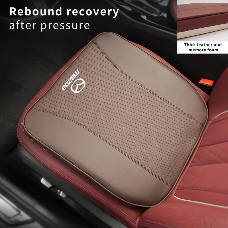 Car Seat Pad Anti-slip Protect Seat Cover Mat Leather Cushion For Mazda Axela 6 3 5 2 CX5 CX7 CX9 CX30 RX8 MX5 Atenza
