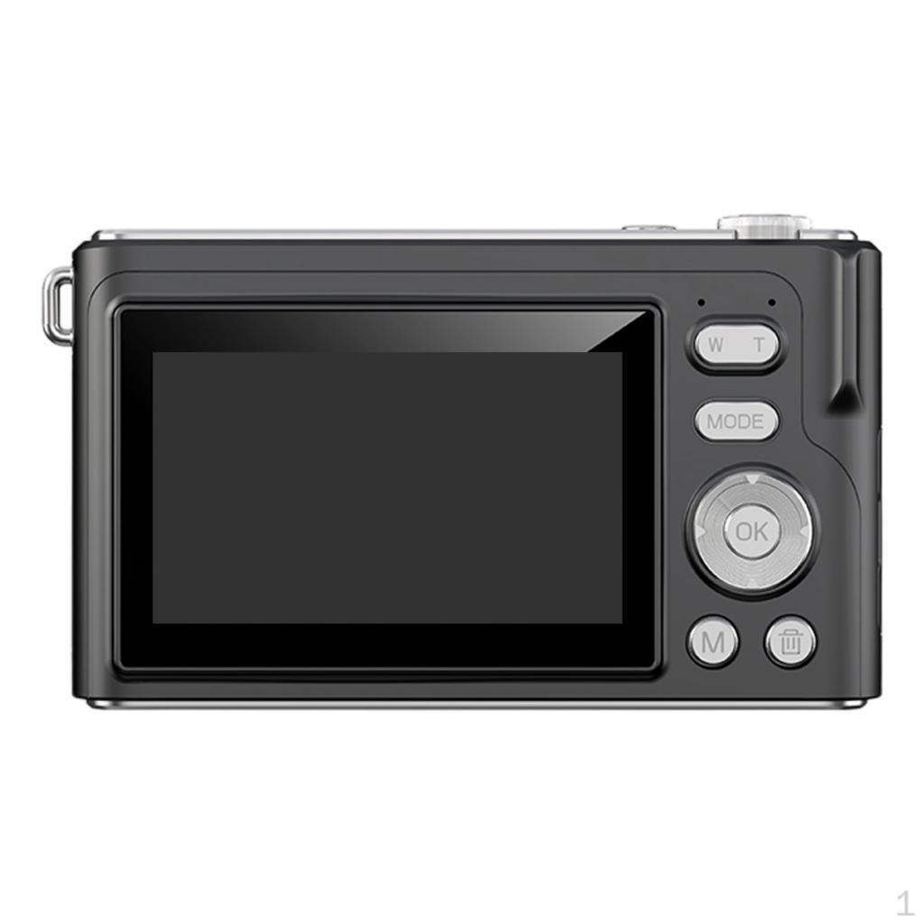 

48MP Digital Toy Camera, Kids Camera Recorder for Boys And Girls, 5x , Accessories Concerts Black