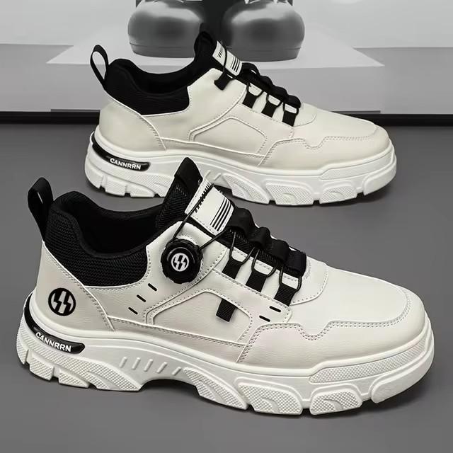 Spring and Autumn Men's Fashionable Thick-soled Casual Sneakers