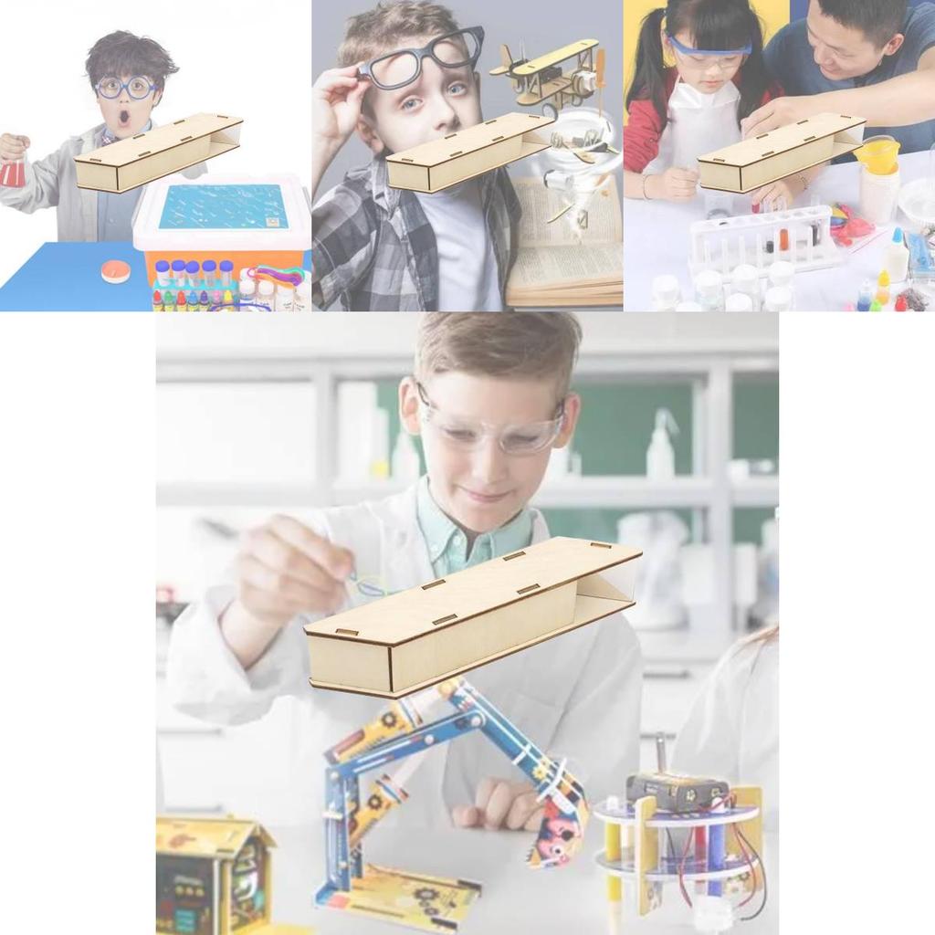 Bilim Deneyi İcat Seti Kendin Yap Ahşap Periskop Oyuncak Eğitim Beyin Egzersizi İçin