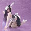 12cm Hentai Figure OVERLORD Anime Figure Bunny Girl Swimsuit Albedo Action Figure Noodle Stopper Figurine Collection Model Toys