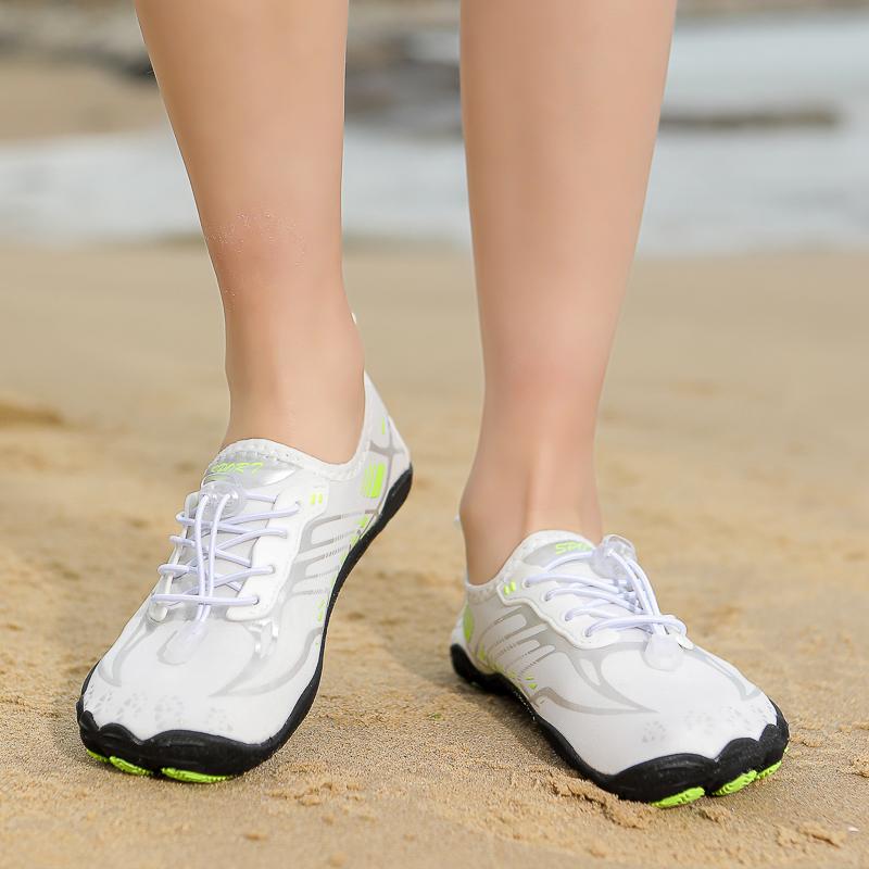 Quick Dry Aqua Shoes for Men Summer Beach Wading Shoes Women Water Sports Elastic Non Slip Footwear Upstream