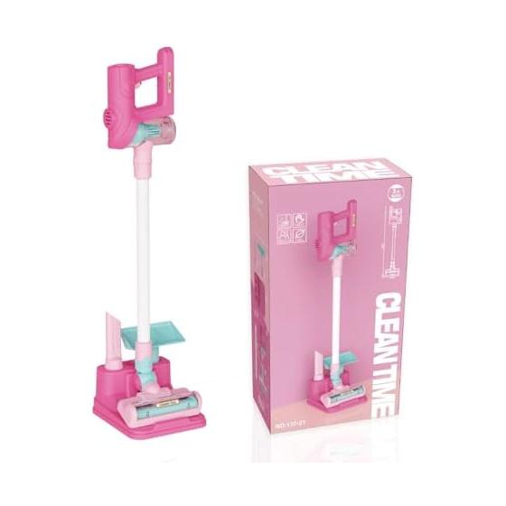 Housework Toys, Play House Cleaning Toys, Housework Goods for Play House, Kids Cleaning Set, Toy Vacuum Cleaner, Children s Vacuum Cleaner Set,