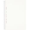 KOKUYO Note Soft Ring Notebook Clear 80 Sheets A5 Graph Dot Ruled Transparent S-SV538WT-T