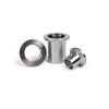 Stainless Steel KF Vacuum Joint Vacuum Flange Joint Welding KF16 KF25/40/50 KF40 Flange, Connector Length 20/30/40/50mm