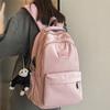 Junior High School Student Backpack, Female Korean Version, College Style, Lightweight High School Backpack, Large Capacity, Campus Versatile Backpack