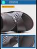 2024 Men's Casual Non-Slip Breathable Outdoor Sandals: Wear-Resistant Beach & Driving Slippers
