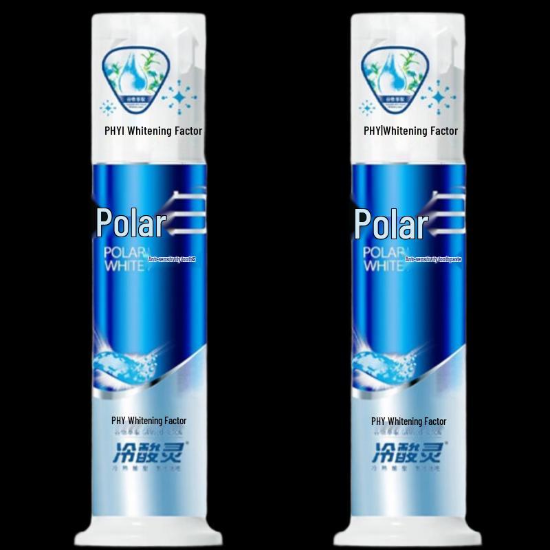 Leng Suan Ling Polar White Double Anti-Sensitive Pump Toothpaste
