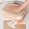 Dopamine Color Handheld Makeup Bag Large Capacity Portable Cosmetic Case  Cosmetician