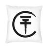 Soft Tokio Hotels Logo Music Rock Band Throw Pillow Case Decoration Custom Square Cushion Cover 40X40Cm Pillowcover Living Room