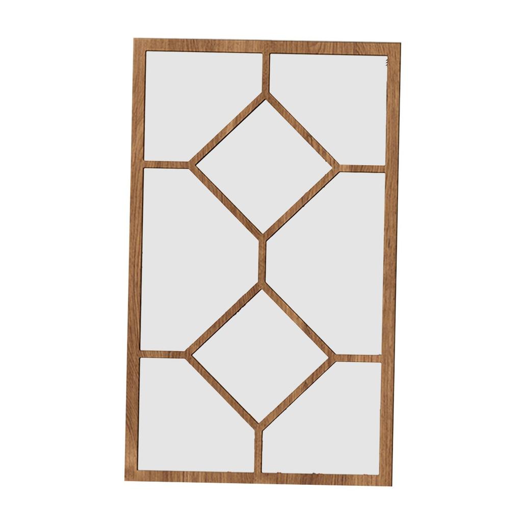 Imitation Window Wall Mirror Ideal Gift Minimalist Home Decor Wall Decor for Kitchen Bedroom Farmhouse Bathroom Living Room