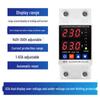 Adjustable Intelligent Dual Display Self-Resetting Voltage/Current Limiter Switch (40A/63A/80A)
