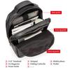 Humerpaul Echtes Leder High-End-Rucksack große Kapazität Multifunktions-Computertasche Sporttasche