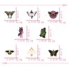 Small Retro Insect Butterfly Lapel Pins Cartoon Moon Phase Moth Brooch Cute Exquisite Enamel Badge Bag Accessories Gifts Jewelry