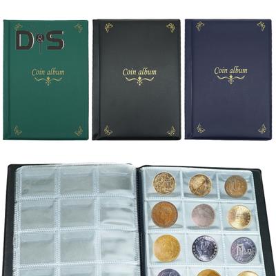 Coin Collection Book 10 Pages 150 Pockets Transparent PVC Multi-purpose Stamps Commemoration Medals Challenge Coin Organizer Storage Album Collector