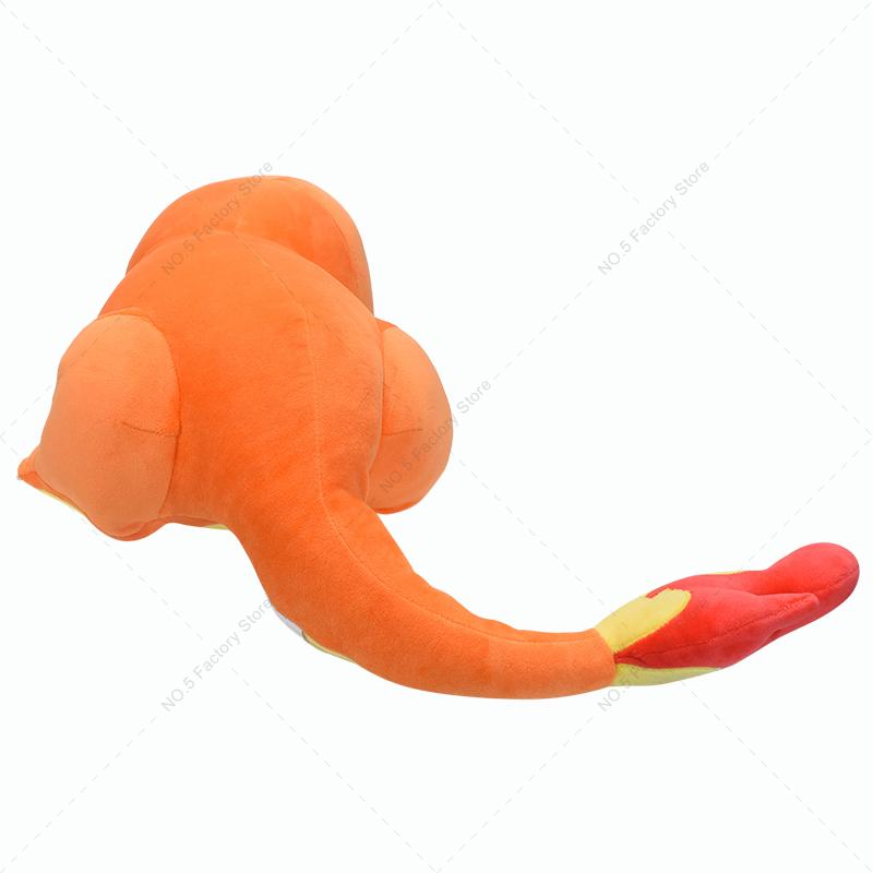 Original  Sleeping Charmander Plush Pillow Soft Stuffed Toy Japan Anime Dragon Plush Doll Gift For Children 55Cm