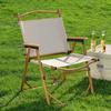 Carbon Steel Camping Folding Table & Kermit Chair Set - Metal Outdoor Roll-up