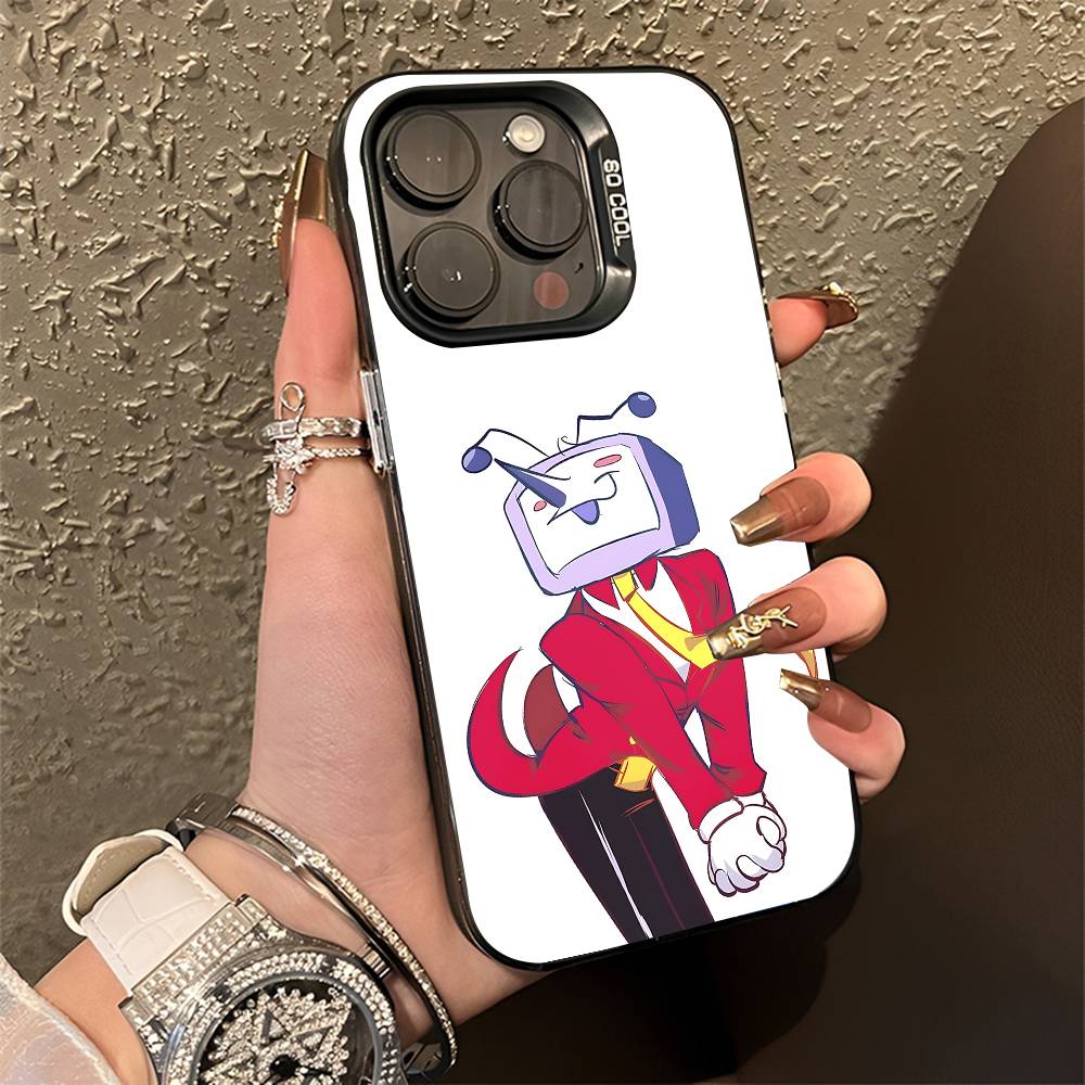 Tenna D-DeltaruneS Phone Case For iPhone 15,17,11,14,13,16,12,E,Max,Plus,Air,Pro,Mini Black Matte Cover