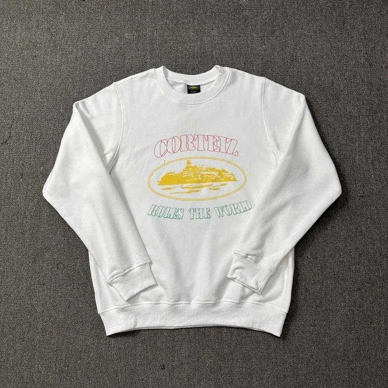 26 American Streetwear Graphic Print Crewneck Sweatshirt Loose Fit Teens