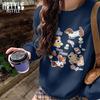 Women's Casual Crewneck Sweatshirt - Fall/Winter 2026 Collection
